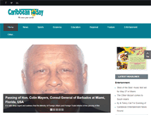 Tablet Screenshot of caribbeantoday.com